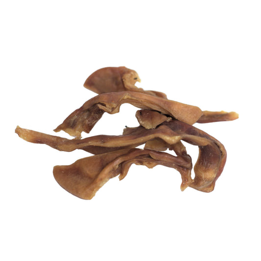 All-Natural Pig Ear Strips Dog Treats (1lbs) by American Pet Supplies detail view