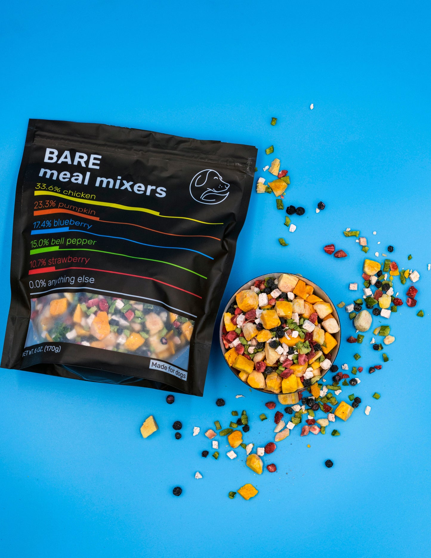 BareNaked Chicken Dog Food Meal Mixer