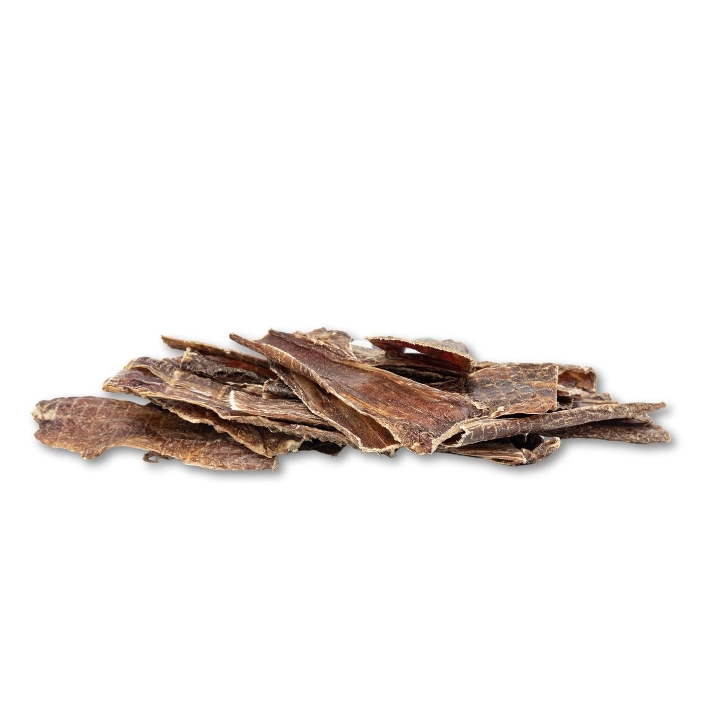 All-Natural Beef Gullet Flats Dog Treats – Nutritious Beef Strips – 6 Inches (12-Pack)