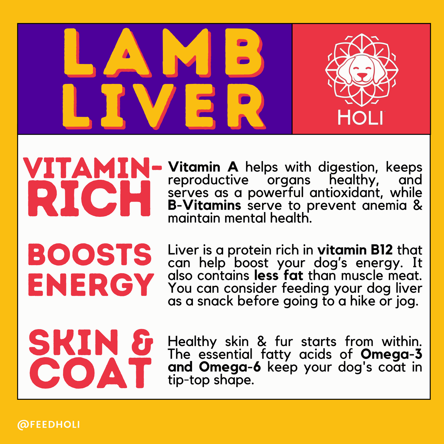 benefits of vitamin rich lamb liver infographic