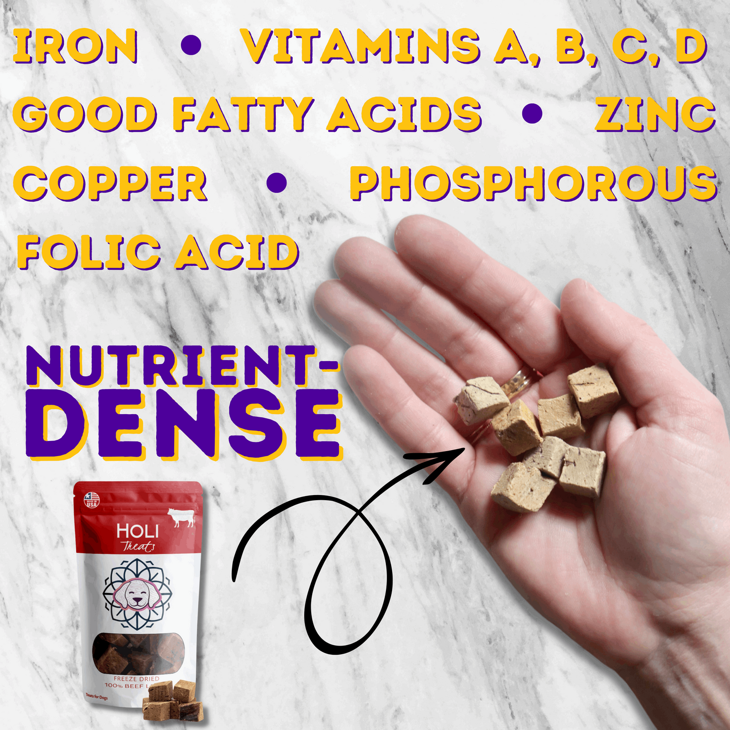 nutrient dense beef liver with vitamins and minerals infographic