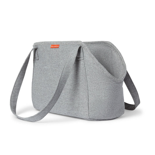 slate grey dog tote for boat or home by molly and stitch