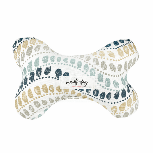 Jewel Woven Plush Stuffed Squeaker Wubby Dog Toy