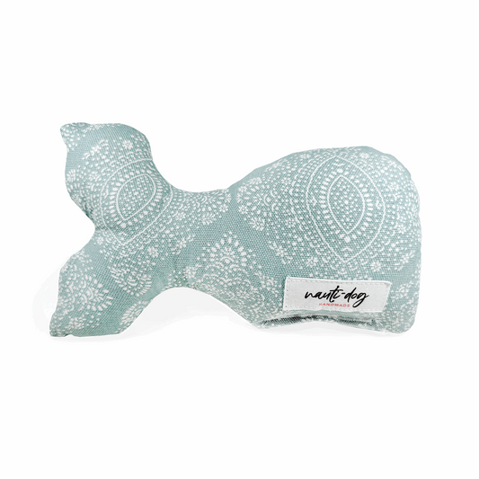 Sea Glass Woven Stuffed Squeaker Wubby Dog Toy