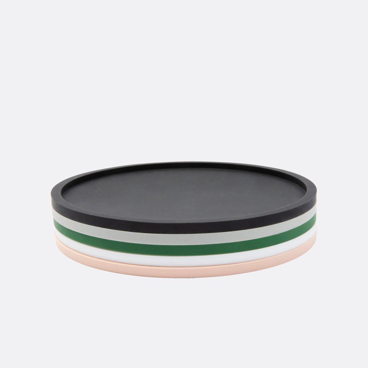 Habit Circle Non-slip Silicon Dog Bowl Placemats all colors